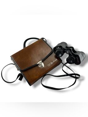 Vintage Bushnell 7x35 Binoculars Fully Coated Optics Hard Case Included